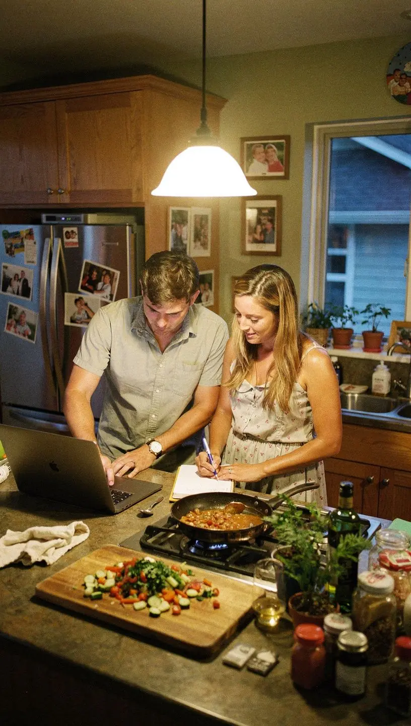 Költségvetési minta, amely bemutatja a havi kiadásokat